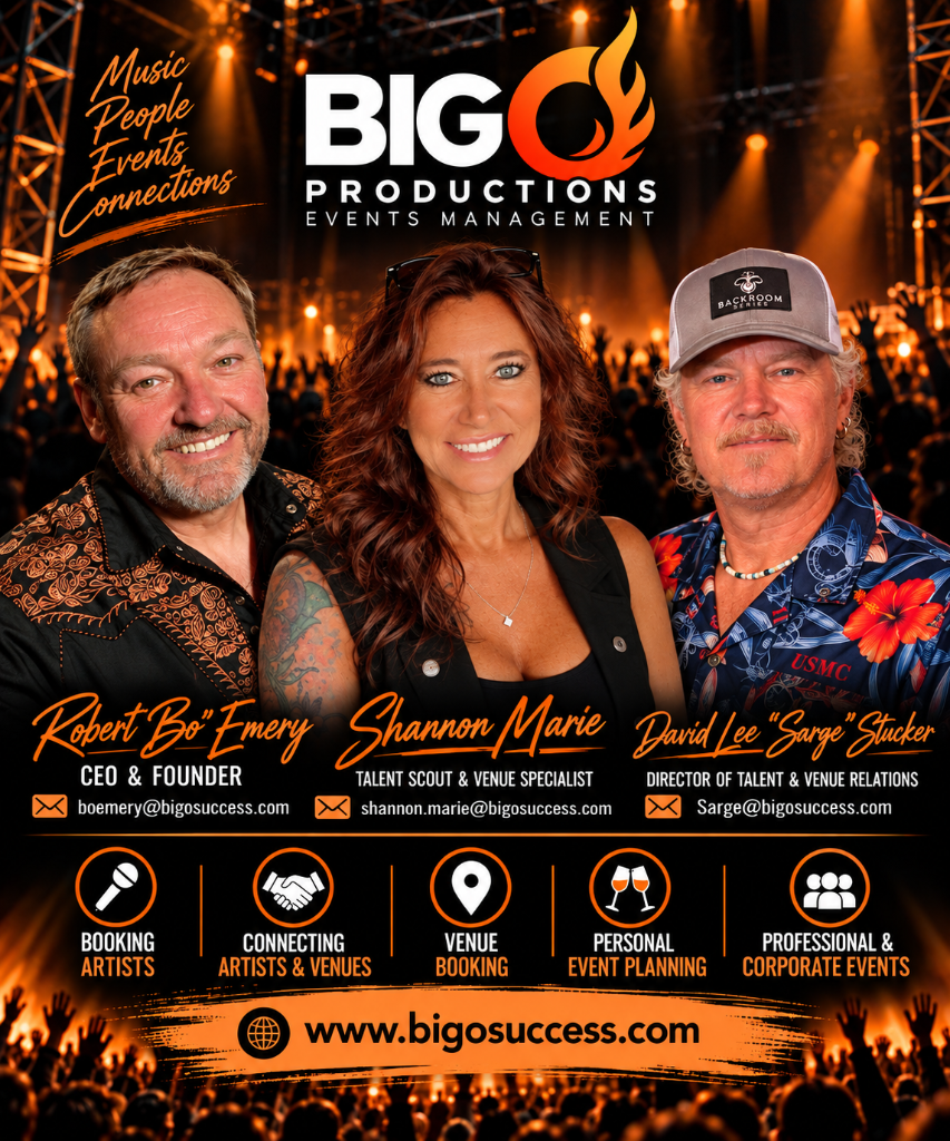 Meet Robert Bo Emery, Shannon Marie, and David Lee Sarge Stucker